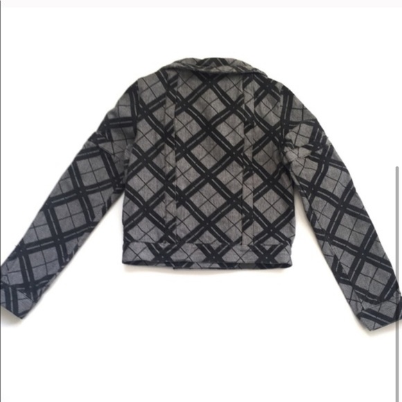 L.A.M.B. Gwen Stefani Plaid Motto Jacket - Picture 3 of 9
